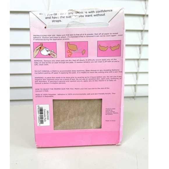 Maidenform concealer pads - Picture 2 of 2